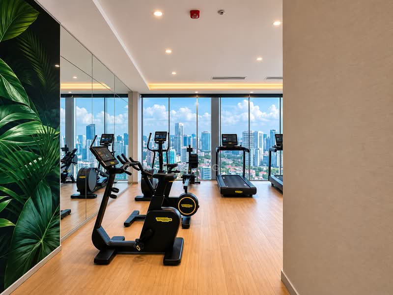 One Pearl Bank, 1 Pearl Bank, 2 Bedrooms, 840 sqft, Condominium For Rent, by Gary Goh, 500147888 - Gym - PropertyGuru.com.sg