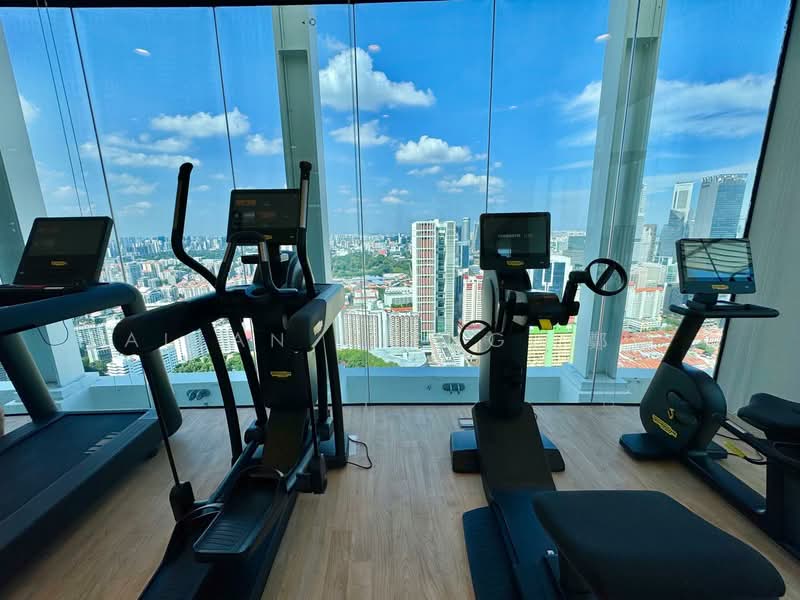One Pearl Bank, 1 Pearl Bank, 2 Bedrooms, 700 sqft, Condominium For Rent, by Allan Zheng 鄭黎, 500147893 - Gym - PropertyGuru.com.sg