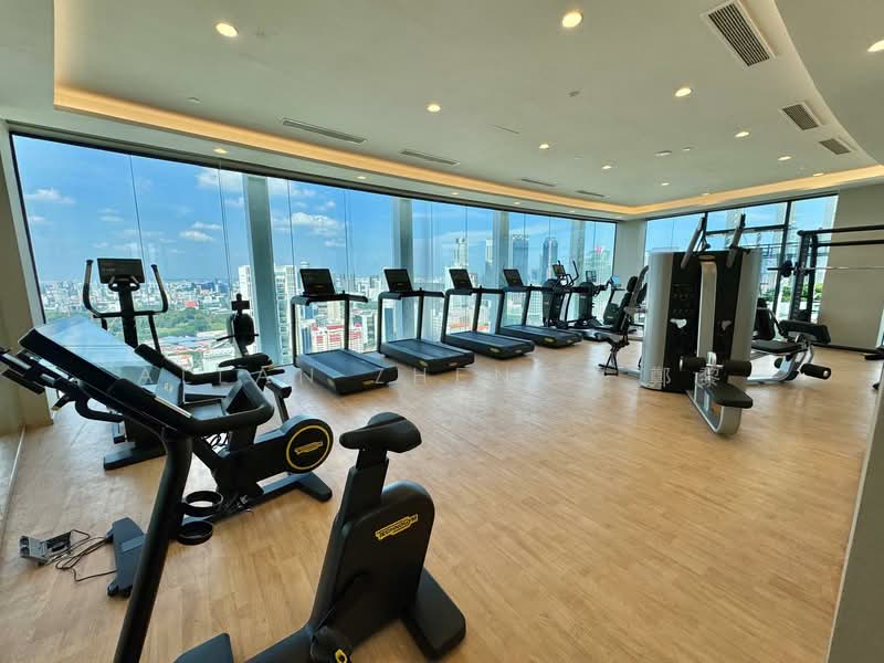 One Pearl Bank, 1 Pearl Bank, 2 Bedrooms, 700 sqft, Condominium For Rent, by Allan Zheng 鄭黎, 500147893 - Gym - PropertyGuru.com.sg