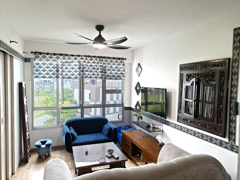 No Extension — Move-In Ready High Floor HDB w/ Unblocked Green Views!, , 1 Bedroom, 409 sqft, HDB Flat For Sale, by Akif Hamid, 500147973 - Living Room - PropertyGuru.com.sg