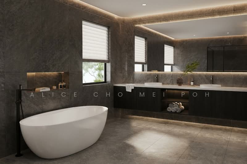 Avant - Garde Collection, Siglap Road, 5 Bedrooms, 9,407 sqft, Detached House For Sale, by Alice Cho Mei Poh, 500147980 - Bathroom - PropertyGuru.com.sg