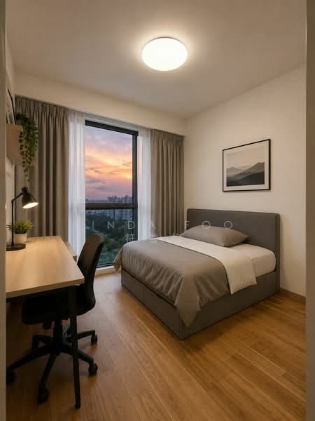 Riversails, 6 Upper Serangoon Crescent, 4 Bedrooms, 1,367 sqft, Condominium For Rent, by Linda Foo 符雪梅, 500147992 - Bedroom - PropertyGuru.com.sg