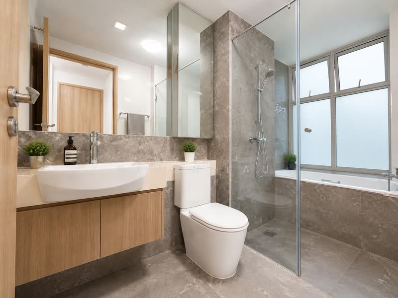 Caspian, 52 Lakeside Drive, Room Rental, 200 sqft, Condominium For Rent, by Gevan Lau, 500147998 - Bathroom - PropertyGuru.com.sg