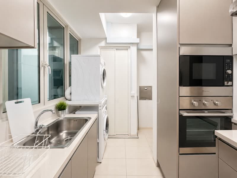 Caspian, 52 Lakeside Drive, Room Rental, 200 sqft, Condominium For Rent, by Gevan Lau, 500147998 - Kitchen - PropertyGuru.com.sg