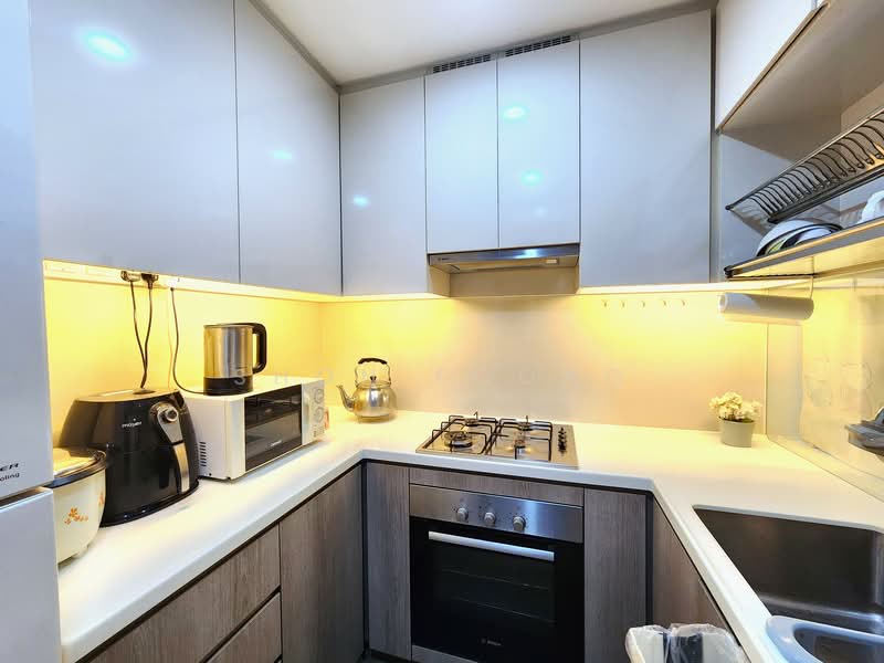 Treasure Crest, 60 Anchorvale Crescent, 3 Bedrooms, 958 sqft, Executive Condominium For Sale, by Shon Foong, 500148020 - Kitchen - PropertyGuru.com.sg