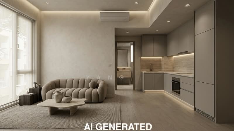 Roots @ Transit, 9 Transit Road, 2 Bedrooms, 581 sqft, Apartment For Sale, by Yang ., 500148030 - Living Room - PropertyGuru.com.sg