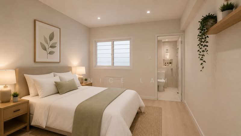 333 Ang Mo Kio Avenue 1, 333 Ang Mo Kio Avenue 1, 3 Bedrooms, 1,001 sqft, HDB Flat For Sale, by Eunice Lam, 500148039 - For Illustration purpose|Master Bedroom - PropertyGuru.com.sg