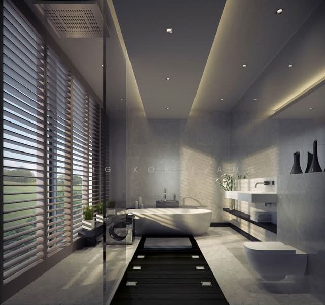 The Green Collection, , 5 Bedrooms, 5,909 sqft, Cluster House For Sale, by Heng Kok Liang, 500148044 - Bathroom - PropertyGuru.com.sg