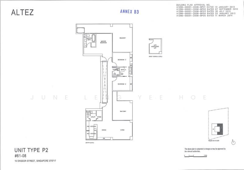 Altez, 16 Enggor Street, 3 Bedrooms, 2,486 sqft, Condominium For Sale, by June Leng Yee Hoe, 500148058 - PropertyGuru.com.sg