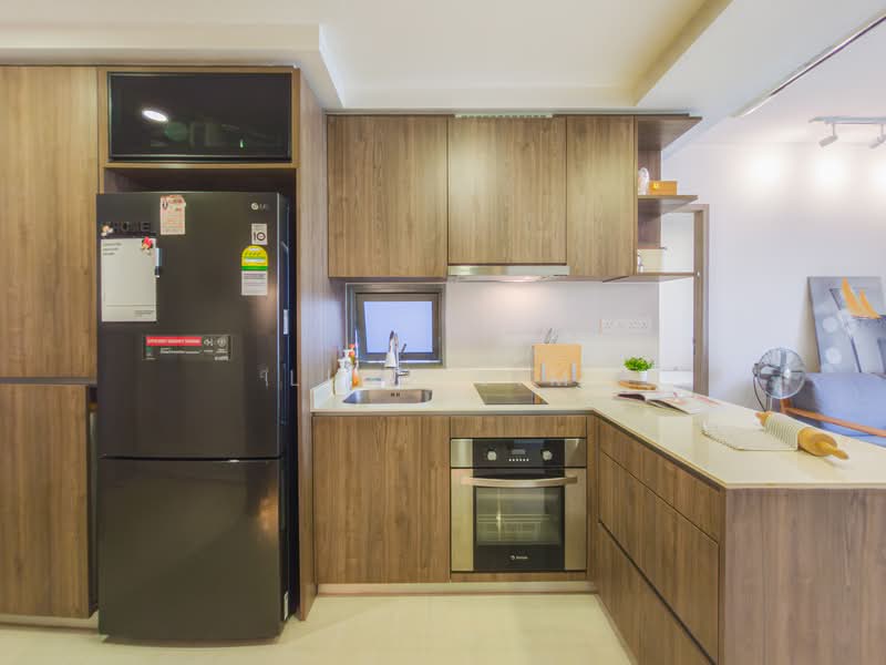 Sol Acres, 8 Choa Chu Kang Grove, 2 Bedrooms, 570 sqft, Executive Condominium For Sale, by Luke Lim, 500148059 - Kitchen - PropertyGuru.com.sg