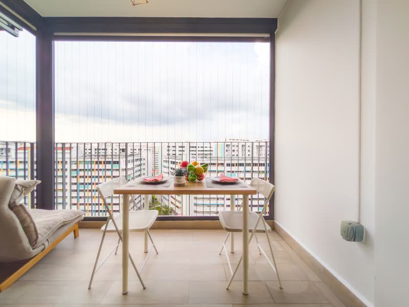 Sol Acres, 8 Choa Chu Kang Grove, 2 Bedrooms, 570 sqft, Executive Condominium For Sale, by Luke Lim, 500148059 - Balcony - PropertyGuru.com.sg