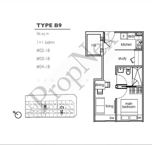 Sycamore Tree, 2 Fowlie Road, 1 Bedroom, 387 sqft, Apartment For Sale, by Deny Gunady, 500148061 - PropertyGuru.com.sg