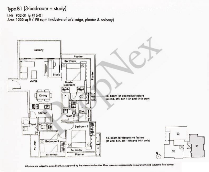 Platinum Edge, 18 Leicester Road, 3 Bedrooms, 1,055 sqft, Apartment For Rent, by June Ling, 500148077 - PropertyGuru.com.sg
