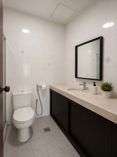 💎SUPER RARE💎SEMI-D💎3 STOREY💎REGULAR PLOT💎NEAR VIVOCITY💎, , 5 Bedrooms, 3,500 sqft, Semi-Detached House For Sale, by Collin Tan, 500148091 - Bathroom - PropertyGuru.com.sg