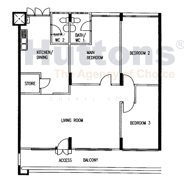 346 Yishun Avenue 11, 346 Yishun Avenue 11, 3 Bedrooms, 1,163 sqft, HDB Flat For Rent, by Cheryl Soh, 500148101 - PropertyGuru.com.sg