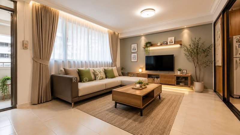 142 Bishan Street 12, 142 Bishan Street 12, 3 Bedrooms, 905 sqft, HDB Flat For Sale, by Robin Lim, 500148104 - Living Room - PropertyGuru.com.sg
