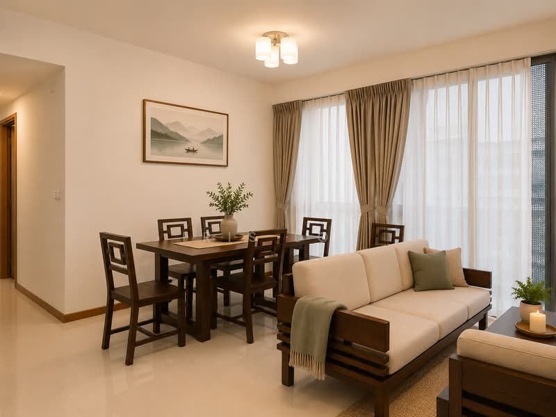 The Canopy, 71 Yishun Avenue 11, 4 Bedrooms, 1,410 sqft, Executive Condominium For Sale, by Iris Loo, 500148106 - Living Room - PropertyGuru.com.sg