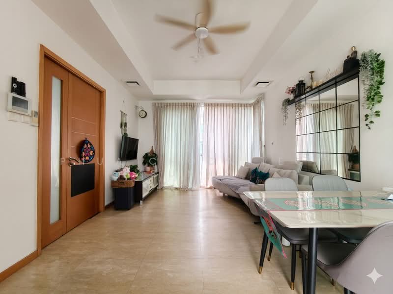Caribbean at Keppel Bay, 46 Keppel Bay Drive, 2 Bedrooms, 904 sqft, Condominium For Rent, by Phua Choon Teck Sunny, 500148167 - Living Room - PropertyGuru.com.sg
