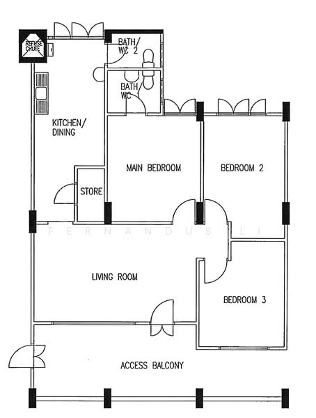 726 Yishun Street 71, 726 Yishun Street 71, 3 Bedrooms, 904 sqft, HDB Flat For Sale, by Fernandus Li, 500148179 - PropertyGuru.com.sg