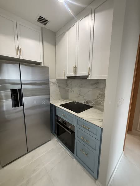 Nyon, 12 Amber Road, 2 Bedrooms, 1,399 sqft, Condominium For Rent, by Kasia Noske, 500148181 - Kitchen - PropertyGuru.com.sg