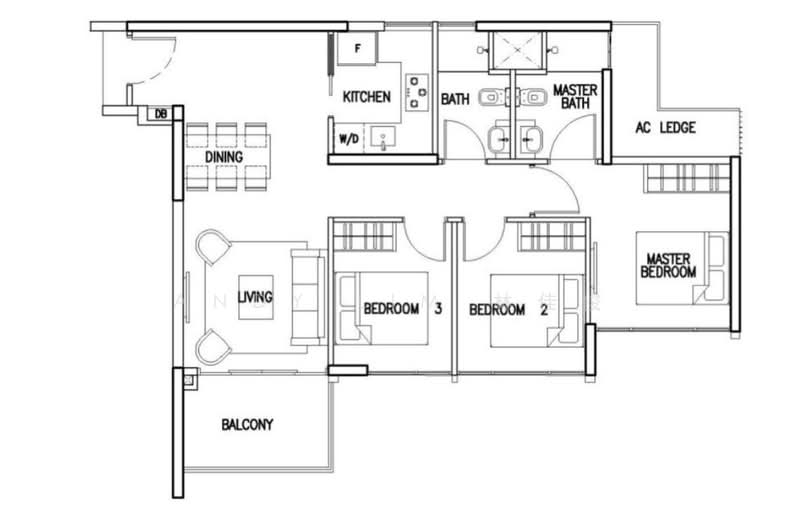 The Skywoods, 7 Dairy Farm Heights, 3 Bedrooms, 915 sqft, Condominium For Rent, by Andy Lim 林佳俊, 500148194 - PropertyGuru.com.sg