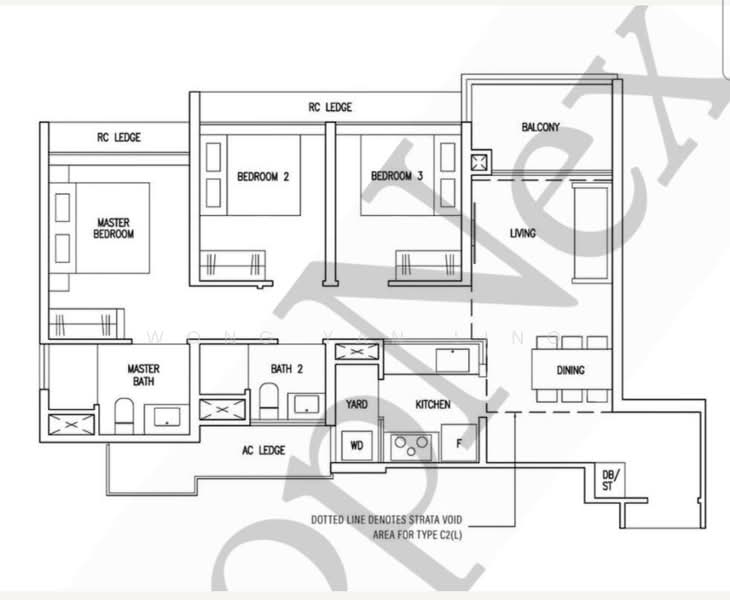 The Botany at Dairy Farm, 3 Dairy Farm Walk, 3 Bedrooms, 883 sqft, Condominium For Sale, by Wong Yan Ling, 500148209 - PropertyGuru.com.sg