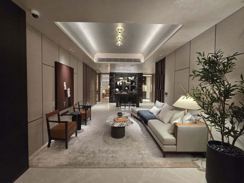UPPERHOUSE at Orchard Boulevard, 22 Orchard Boulevard, 4 Bedrooms, 2,056 sqft, Condominium For Sale, by Ethan Lee C H, 500148281 - Living Room - PropertyGuru.com.sg