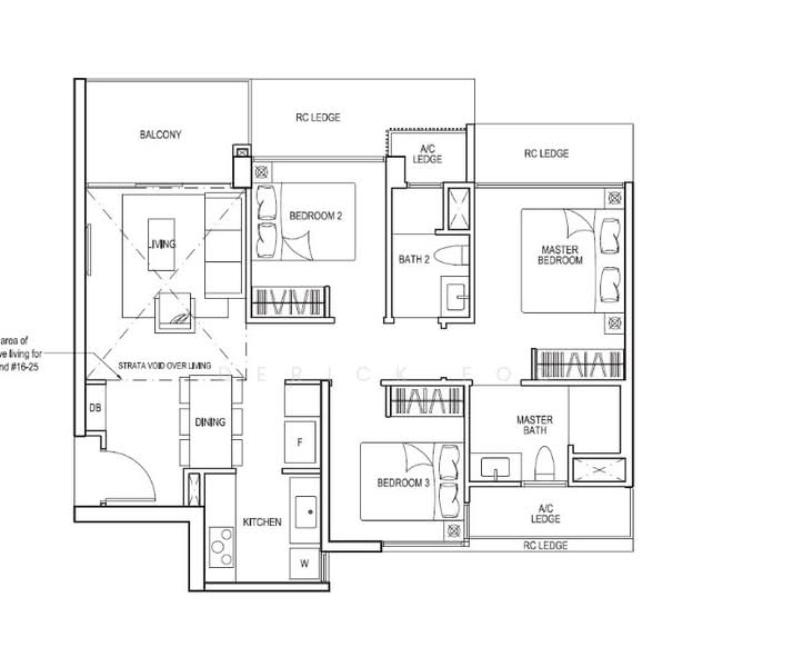 iNz Residence, 74 Choa Chu Kang Avenue 5, 3 Bedrooms, 1,012 sqft, Condominium For Sale, by Derick Foo, 500148300 - PropertyGuru.com.sg