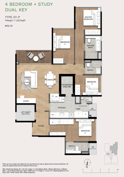 Verde Joo Chiat, 108 Joo Chiat Terrace, 4 Bedrooms, 1,227 sqft, Apartment For Sale, by Julia Yeo 杨舒慧, 500148302 - PropertyGuru.com.sg