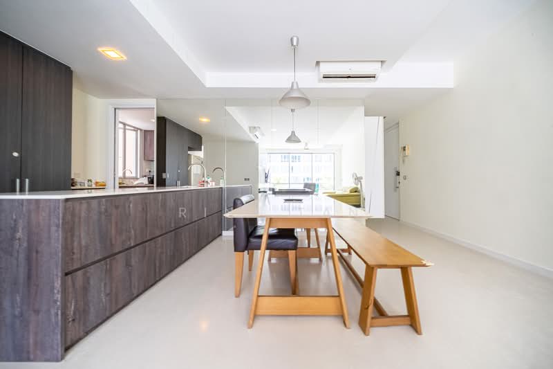 Ferraria Park Condo, 14 Flora Drive, 3 Bedrooms, 1,195 sqft, Condominium For Rent, by Rina Tan, 500148315 - Kitchen - PropertyGuru.com.sg
