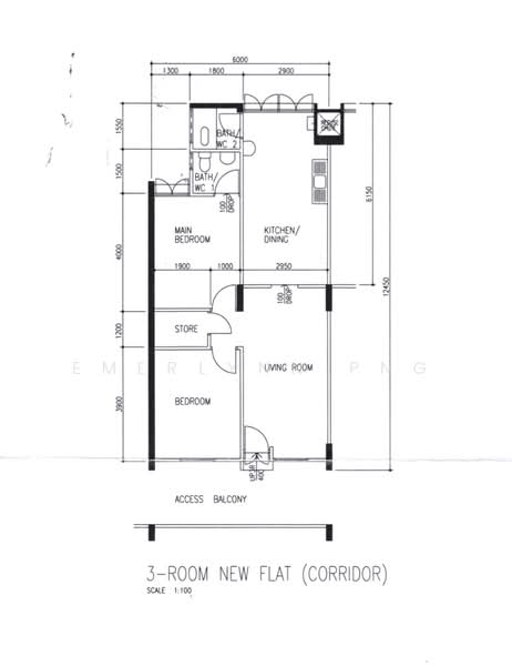 502 Ang Mo Kio Avenue 5, 502 Ang Mo Kio Avenue 5, 2 Bedrooms, 732 sqft, HDB Flat For Rent, by Emerlynn Png, 500148317 - PropertyGuru.com.sg