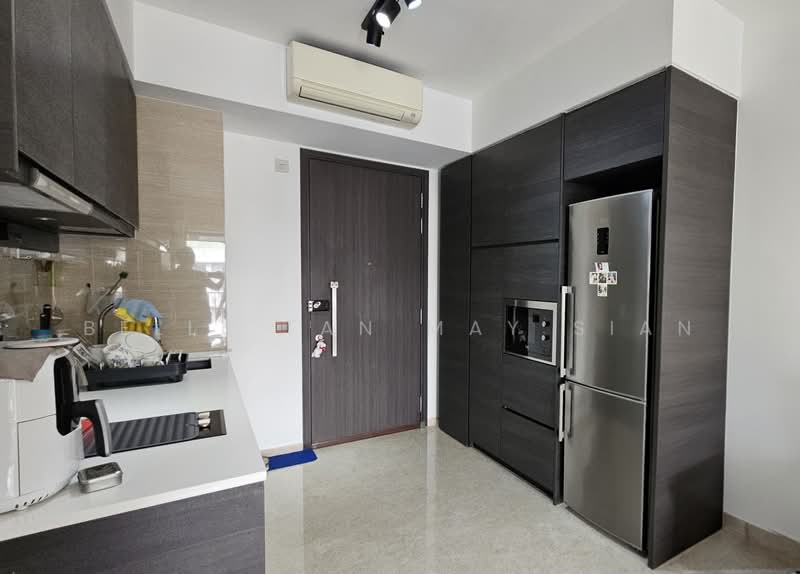 RiverTrees Residences, 21 Fernvale Close, 1 Bedroom, 506 sqft, Condominium For Rent, by Belle Tan May Sian, 500148338 - Kitchen - PropertyGuru.com.sg