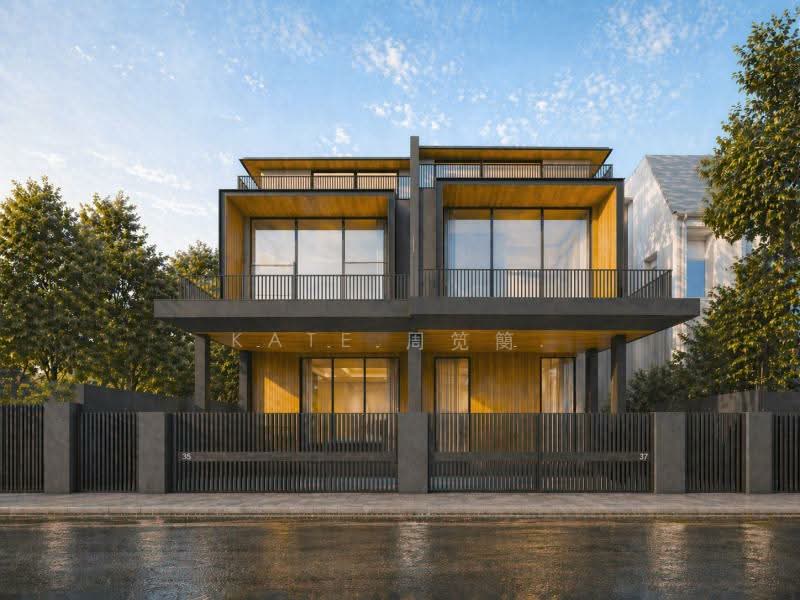 Brand New@ Dyson Road | Lift, Pool, 4 Cars | Double Volume Living, 1km ACS | Walking distance to Novena MRT, 5 Bedrooms, 8,277 sqft, Semi-Detached House For Sale, by Kate 周笕簢., 500148348 - Exterior - PropertyGuru.com.sg