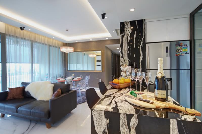 Hundred Trees, 85 West Coast Drive, 4 Bedrooms, 1,475 sqft, Condominium For Sale, by Sybil Yap, 500148355 - Living Room - PropertyGuru.com.sg