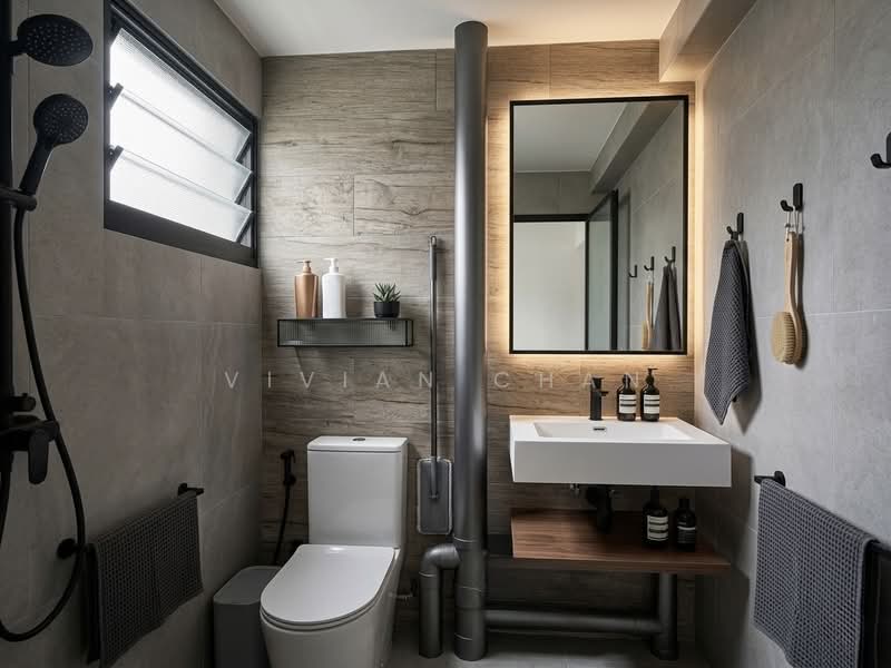 80 Bedok North Road, 80 Bedok North Road, 3 Bedrooms, 979 sqft, HDB Flat For Sale, by VIVIAN Chan, 500148384 - Master Bathroom - PropertyGuru.com.sg