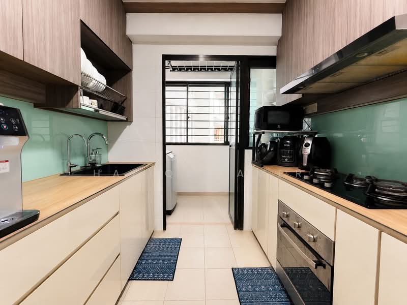 122A Punggol Edge, 122A Edgedale Plains, 3 Bedrooms, 1,001 sqft, HDB Flat For Sale, by Hafiqal Amer, 500148410 - Kitchen - PropertyGuru.com.sg