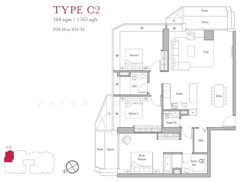V on Shenton, 5 Shenton Way, 3 Bedrooms, 1,765 sqft, Condominium For Sale, by Zheng Zong Jian, 500148430 - PropertyGuru.com.sg
