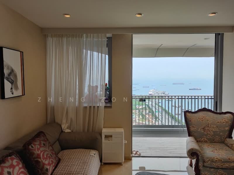 V on Shenton, 5 Shenton Way, 3 Bedrooms, 1,765 sqft, Condominium For Sale, by Zheng Zong Jian, 500148430 - Living Room - PropertyGuru.com.sg