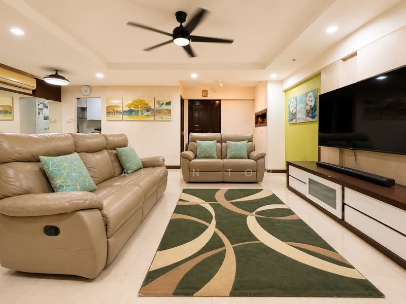 466D Spring Lodge, 466D Sembawang Drive, 3 Bedrooms, 1,184 sqft, HDB Flat For Sale, by Alvin Toh, 500148436 - Living Room - PropertyGuru.com.sg