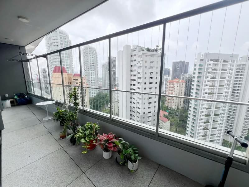 New Futura, 14 Leonie Hill Road, 4 Bedrooms, 2,250 sqft, Condominium For Rent, by Evan Yang 杨辉, 500148453 - Balcony - PropertyGuru.com.sg