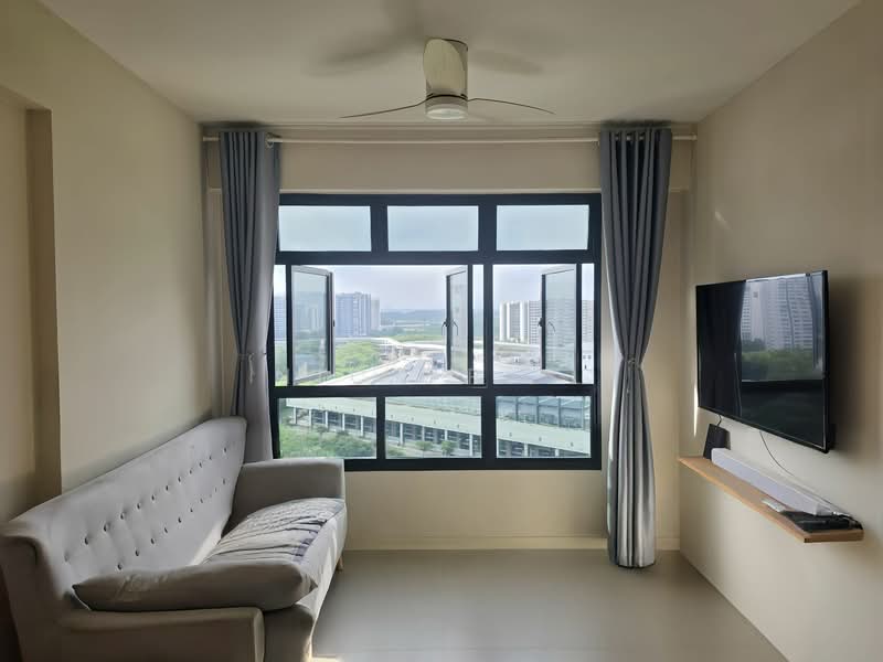 995B Buangkok Crescent, 995B Buangkok Crescent, 1 Bedroom, 506 sqft, HDB Flat For Sale, by Nick R. L, 500148454 - Living Room - PropertyGuru.com.sg