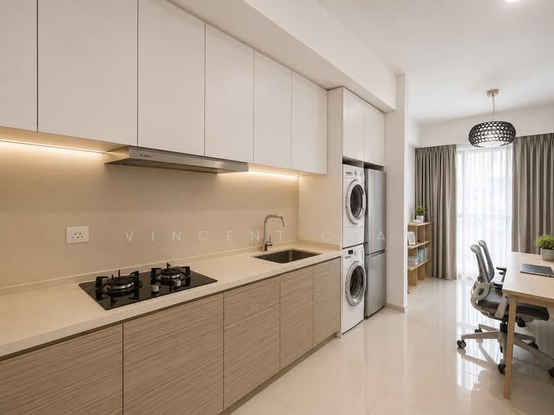 Arc at Tampines, 9 Tampines Avenue 8, 3 Bedrooms, 1,227 sqft, Executive Condominium For Sale, by Vincent Chan, 500148493 - 2nd Living area + Kitchenette - PropertyGuru.com.sg