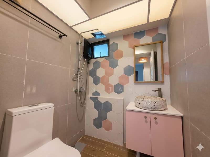 86 Dawson Road, 86 Dawson Road, 2 Bedrooms, 893 sqft, HDB Flat For Rent, by Jon Tan, 500148500 - Bathroom - PropertyGuru.com.sg