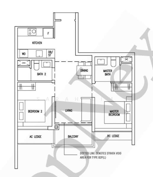 The Botany at Dairy Farm, 3 Dairy Farm Walk, 2 Bedrooms, 678 sqft, Condominium For Rent, by Sarah Lim, 500148514 - PropertyGuru.com.sg