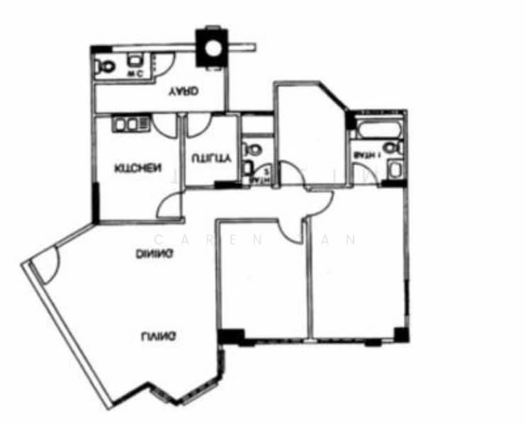 Chiltern Park, 135 Serangoon Avenue 3, 3 Bedrooms, 1,302 sqft, Condominium For Sale, by Caren Tan, 500148533 - PropertyGuru.com.sg