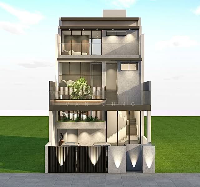 LANDED7772@ New Thomson Freehold Terrace Next to MRT, , 6 Bedrooms, 4,550 sqft, Terraced House For Sale, by Ivan Chng, 500148546 - Exterior - PropertyGuru.com.sg