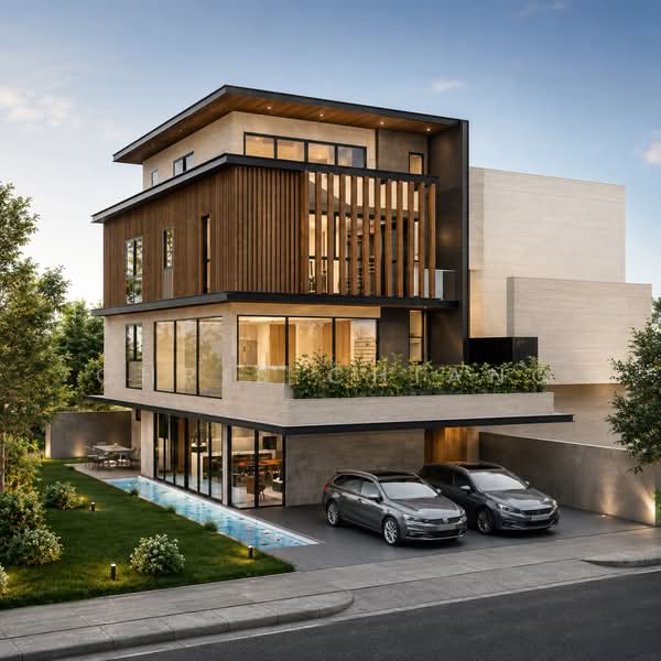 Serangoon Garden Estate, Bodmin/ Bloxhome/ Borthwick/ Brockhampton/ Blandford/ Burghley Drive, 6 Bedrooms, 5,800 sqft, Semi-Detached House For Sale, by Chris Chiang, 500148548 - Exterior - PropertyGuru.com.sg