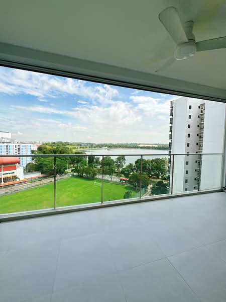 Waterfront Isle, 738 Bedok Reservoir Road, 3 Bedrooms, 1,216 sqft, Condominium For Rent, by King Tang, 500148554 - Balcony - PropertyGuru.com.sg
