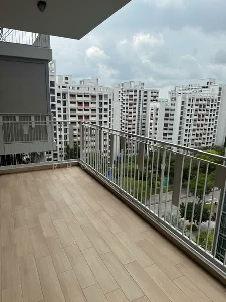 The Luxurie, 27 Compassvale Road, 2 Bedrooms, 775 sqft, Condominium For Rent, by Rhoda Lim, 500148597 - Balcony - PropertyGuru.com.sg