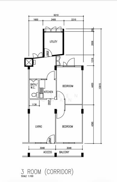 6 Jalan Batu, 6 Jalan Batu, 2 Bedrooms, 645 sqft, HDB Flat For Sale, by Eileen Chan, 500148611 - PropertyGuru.com.sg